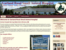 Tablet Screenshot of garlandroadvet.com